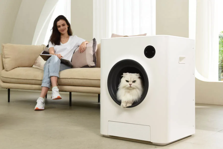 electronic cat litter